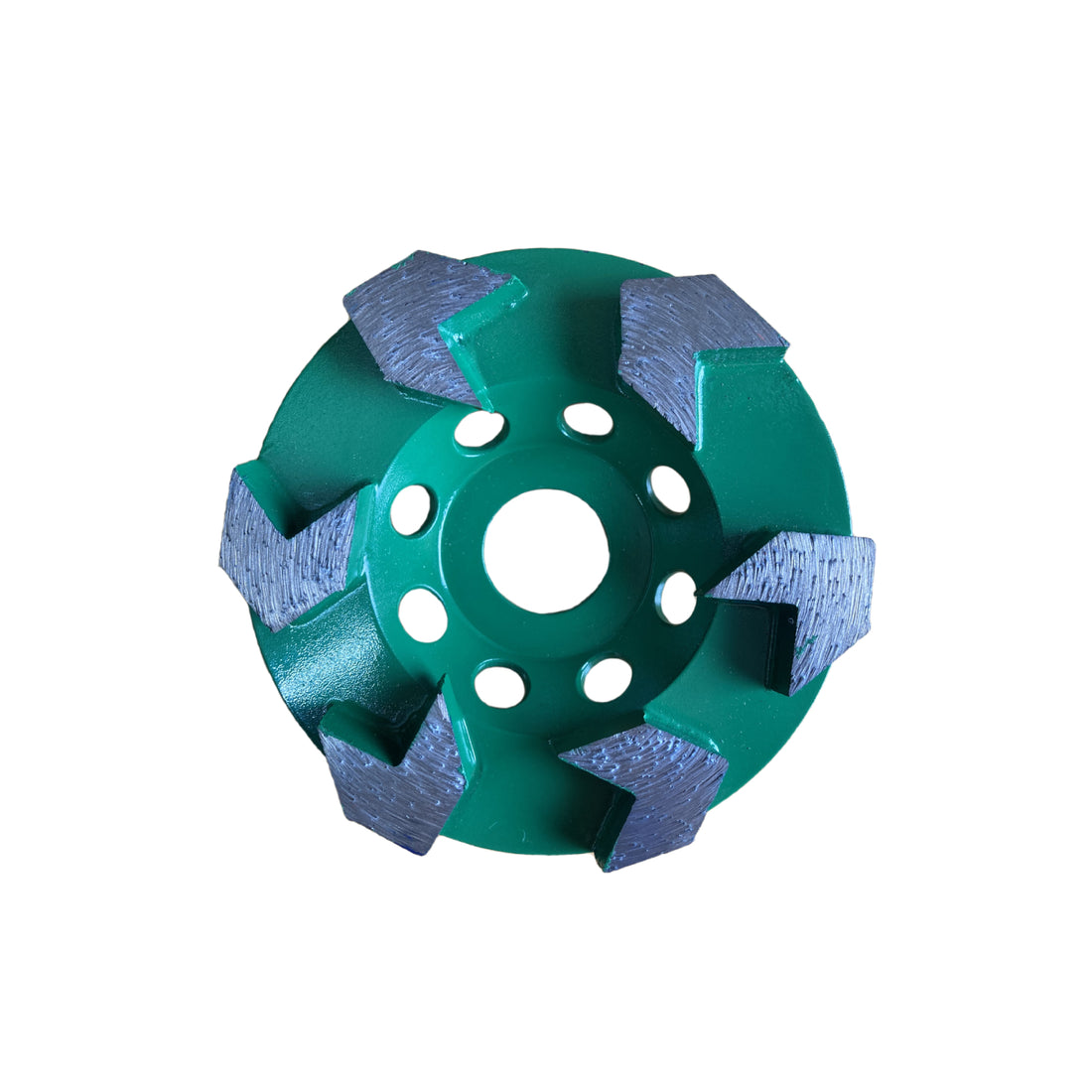 Disco de desbaste para concreto de 4 pulgadas en forma de flecha, perfecto para desbaste y nivelación de concreto