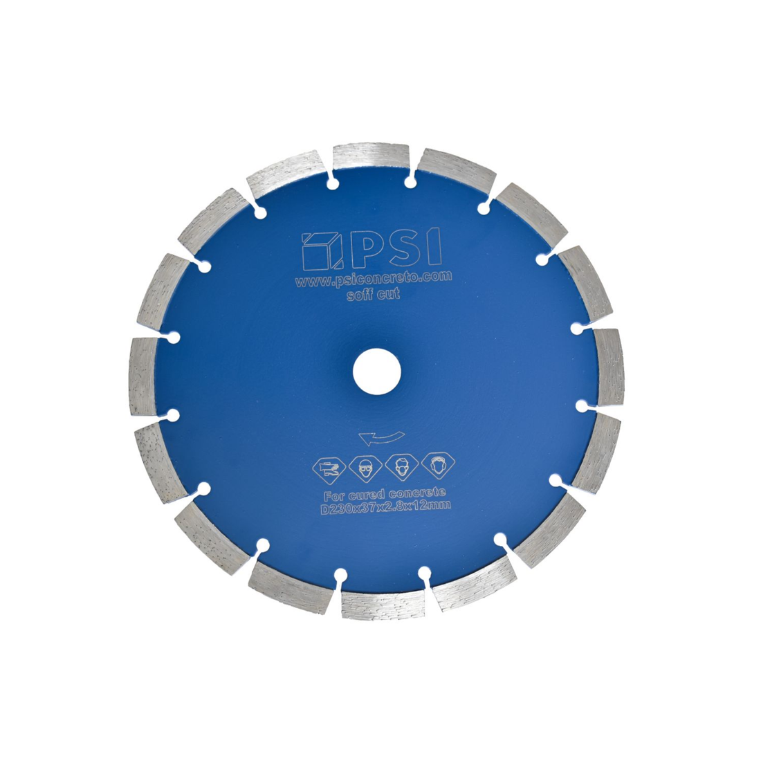 Disco de corte para concreto de 9 pulgadas